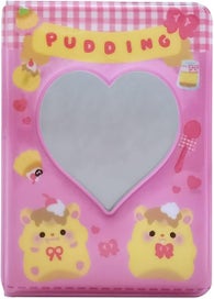 Listing 3 of 5 for 3 Inch Mini Photo Album Photocard Holder , Love Heart Hollow Photocard Id Holder
