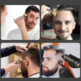 Listing 5 of 5 for Hair Clippers For Men Cordless Hair Trimmer Beard Trimmer Electric Outline Tri