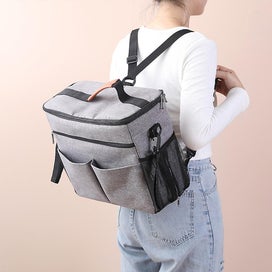Listing 3 of 5 for Baby Stroller Hanging Bag Thickened Aluminum Foil Insulation Bag Multi-functiona