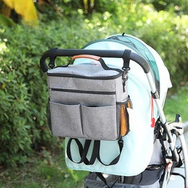 Listing 4 of 5 for Baby Stroller Hanging Bag Thickened Aluminum Foil Insulation Bag Multi-functiona