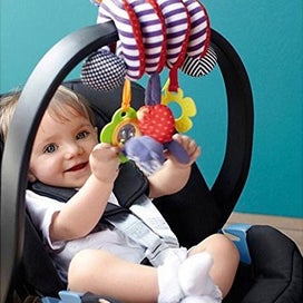 Listing 5 of 5 for Kid Baby Crib Cot Pram Hanging Rattles Spiral Stroller Car Seat Toy