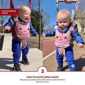 Listing 4 of 5 for Baby Walking Harness - Handheld Kids Walker Helper - Toddler Infant Walker Harne