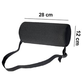 Listing 5 of 5 for Bran Lumbar Pillow, Crescent Roll, High Sponge Back Support For Office Chairs, C