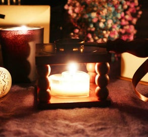 Listing 4 of 5 for Wax Seal Kits Sealing Wax Warmer With Copper Heating Spoon And Heart Shape Candl