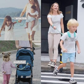 Listing 3 of 5 for Bran Backpack Harness For Kid, 2-in-1, Anti Lost Wrist Cuff With Lock + Link Saf