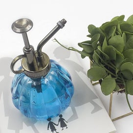 Listing 3 of 5 for Bran Light Green Glass Spraying Plants, 16 Cm High Vintage -style Plant Fogger W
