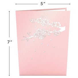 Listing 5 of 5 for Bran Cherry Blossom Classic Pop Up Card - 3d Card, Mothers Day Card, Card For Wi