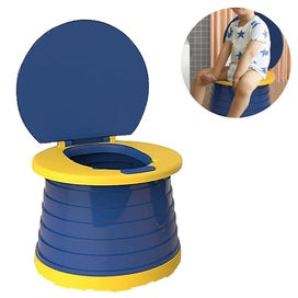 Listing 2 of 5 for Bran Children's Folding Toilet Portable Folding Toilet Seat Boys & Girls Foldabl