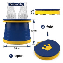 Listing 5 of 5 for Bran Children's Folding Toilet Portable Folding Toilet Seat Boys & Girls Foldabl