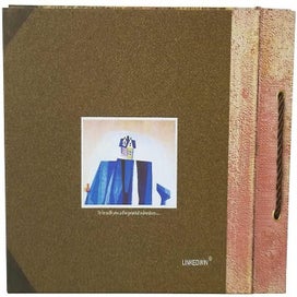 Listing 4 of 5 for Bran Our Adventure Book, Pixar Up Themed Scrapbook With Movie Postcards, Wedding