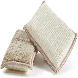 Listing 4 of 5 for Bran Bamboo Absorbent Sponges Kitchen Cleaning Sponges Reusable Dish Was
