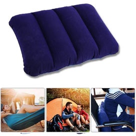 Listing 5 of 5 for Bran Inflatable Pillow, Pack Of 2 Compressible Pillow Comfortable Blow Up Flocki