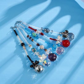 Listing 5 of 5 for 6 Pack Crystal Glass Sun Catcher, Prism Pendant Light, Rainbow Maker