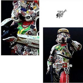 Listing 5 of 5 for Stickers For Water Bottles, 50 Pack/pcs Neon Light Style Hydroflask Stickers Aes