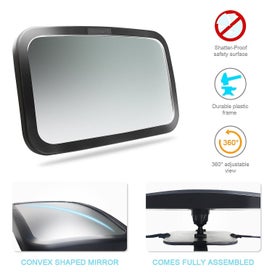 Listing 4 of 5 for Shynerk Baby Car Mirror, Safety Car Seat Mirror For Rear Facing Infant