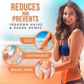 Listing 2 of 5 for Exfoliating Brush, Body Brush, Ingrown Hair And Razor Bump Treatment - Eliminate