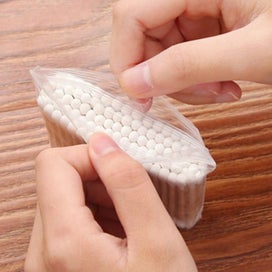 Listing 5 of 5 for 100pcs Biodegradable Bamboo Cotton Swabs Compostable Wooden Ear Sticks Zero Wast