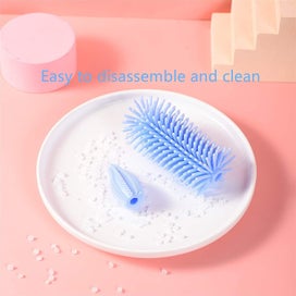 Listing 4 of 5 for Bottle Brush Setsilicone Baby Bottle Brush Set, Used To Clean Baby Bottles, Wate