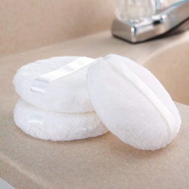 Listing 2 of 4 for Pure Cotton Powder Puff,puff, For Powder Foundation, 3 Inch Normal Size, With St