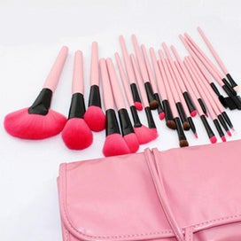 Listing 3 of 5 for 24piece Makeup Brush Set Foundation Blending Brush