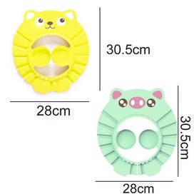 Listing 2 of 4 for Duschhaube Kinder, Duschhaube Baby, Weiche Einstellbare Baby Duschhaube, Mit Ohr