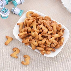 Listing 3 of 5 for Cookie Cutter Letters And Numbers Fondant Cookie Cutter Alphabet Cake Decoration