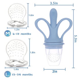 Listing 3 of 5 for Baby Fruit Feeder, Banana Mesh Pacifier Infant Toddler Fresh Food, Babies More T