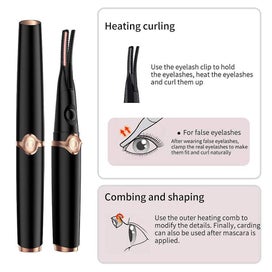 Listing 4 of 4 for Heated Eyelash Curler,2 In 1 Clip-type Usb Rechargeable Eyelash Curler For Women