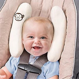 Listing 2 of 5 for Adjustable Toddler Headrest And Neck Support, Banana-shaped Travel Pillow $ Car