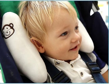 Listing 5 of 5 for Adjustable Toddler Headrest And Neck Support, Banana-shaped Travel Pillow $ Car