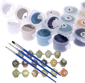 Listing 2 of 4 for Sans Cadre, Peinture Par Numero Kits Avec Brosses Et Peintures Acryliques Pour A