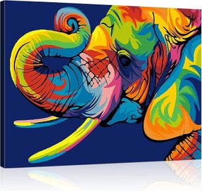 Listing 4 of 4 for Sans Cadre, Peinture Par Numero Kits Avec Brosses Et Peintures Acryliques Pour A