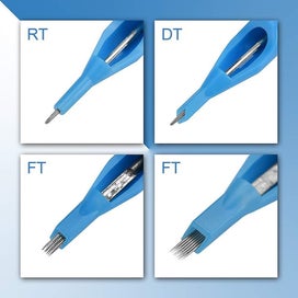 Listing 4 of 5 for 200 Pieces Pre-sterilized Individually Wrapped Tattoo Needles Nozzle Tip Set