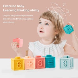 Listing 3 of 5 for Babyhelen Babyblcke Baby Spielzeug Weiche Bausteine Fr Kinder, Beiringe Spielzeu