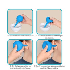 Listing 4 of 5 for Ear Wax Remover For Professional And Gentle Cleaning Using An Ear Shower For Adu