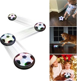 Listing 4 of 5 for Baztoy Air Power Fuball, Hover Power Ball Indoor Fuball Mit Led Beleuchtung, Per