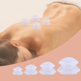 Listing 2 of 4 for Cupping Glass Silicone, Anti Cellulite Cup, Silicone Cupping Set Cupping Glasses