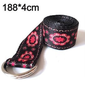Listing 2 of 4 for Yoga Strap For Stretching -ligament Stretching Belt & Stretch Band With Double D