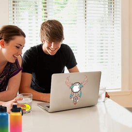 Listing 3 of 4 for Laptop Stickers Vinyl Decal Skin For Apple Macbook Retina 12 Inch