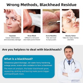 Listing 3 of 5 for Blackhead Remover Pore Vacuum With Camera Visual Facial Blackhead Pimple Acne Re