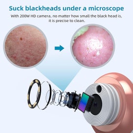 Listing 5 of 5 for Blackhead Remover Pore Vacuum With Camera Visual Facial Blackhead Pimple Acne Re