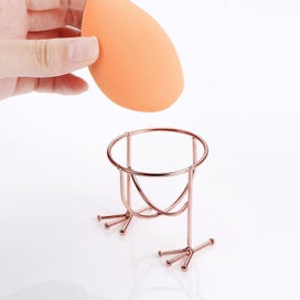 Listing 4 of 5 for 2 Pieces Makeup Sponge Holder Egg Sponge Stand Puff Display Stand Dryer Rack Mak