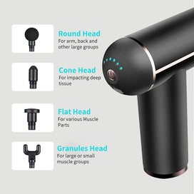 Listing 3 of 4 for Mini Massage Gun Deep Tissue, Protable And Quiet Percussion Muscle Back Neck Hea