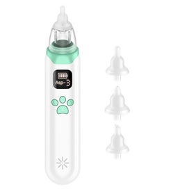 Listing 1 of 3 for Baby Nasal Aspirator, Electric Nose Suction With Silicone Nose Tips For Infants