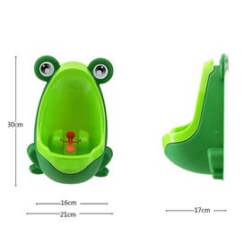 Listing 2 of 5 for Cute Frog Potty Training Urinal For Boys With Funny Aiming Target