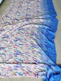Listing 6 of 8 for Sheer Watercolor Silk Fabric