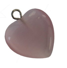 Listing 1 of 1 for Beads - Catseye - 20mm Heart Bead 5pcs - Set of 2