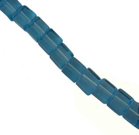 Listing 1 of 1 for Beads - Glass Faceted Beads - 4mm Square Glass Bead 90pcs - Set of 2