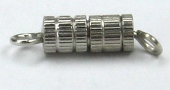 Listing 1 of 1 for Findings - Connectors &Bails - 10x4mm Screw Clasp40pc Chrome - Set of 2