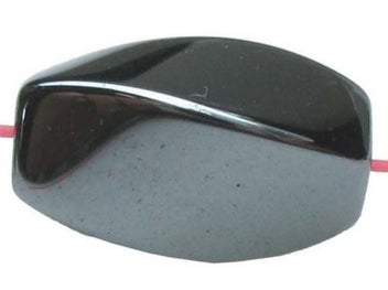 Listing 1 of 1 for Beads - Hematite - 10x5mm 5 Beads Hematite Twist - Set of 3